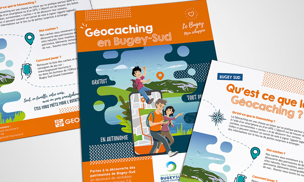 Communication geocaching Bugey Sud